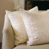 Stina Cushion in Khaki & Dusty Rose shenouk, block print cushions, indian block print, indian block print fabric, linen block print, linen cushions, indian textiles, indian block print cushions, linen cushions